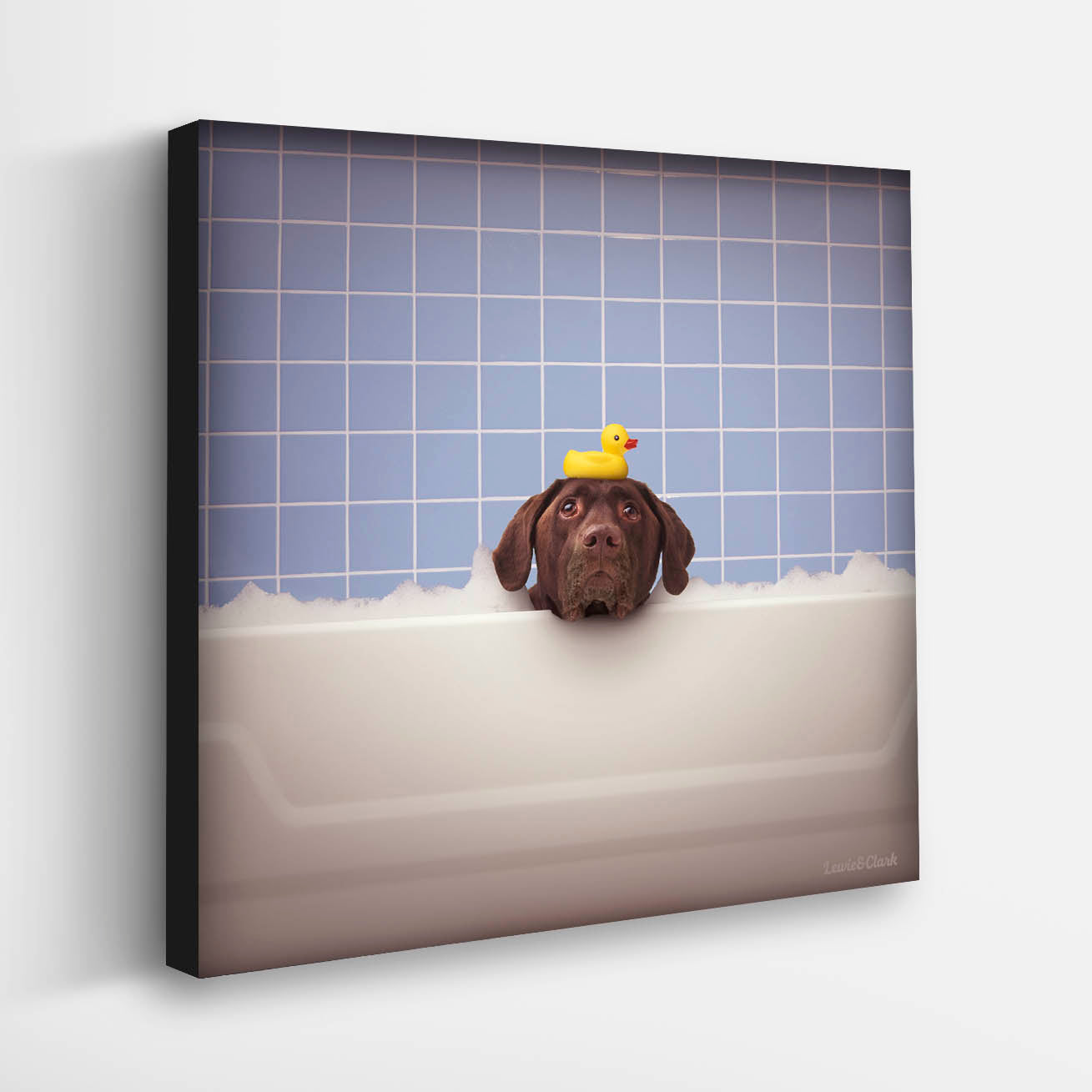 HO Hos Hole in The Wall Wet Dogs Bath Mat